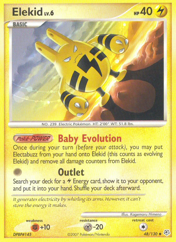 Élekid (48/130) [Diamant & Perle : Set de Base]