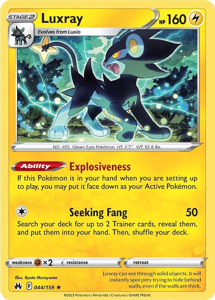 Luxray (044/159) (44) [Espada y Escudo: Cenit Supremo]