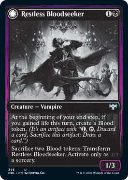 Sangsue sanglante impatiente // Fêtarde gorgée de sang [Innistrad : Double Feature]