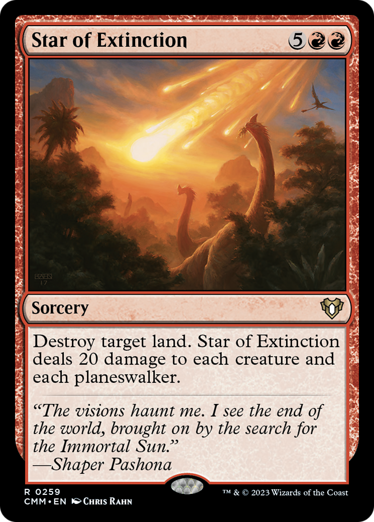 Étoile d'extinction [Masters de Commander]
