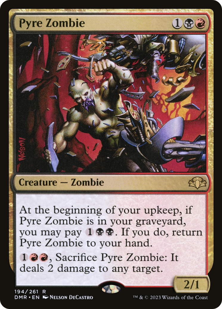 Zombies de la pyre [Dominaria Remastered]