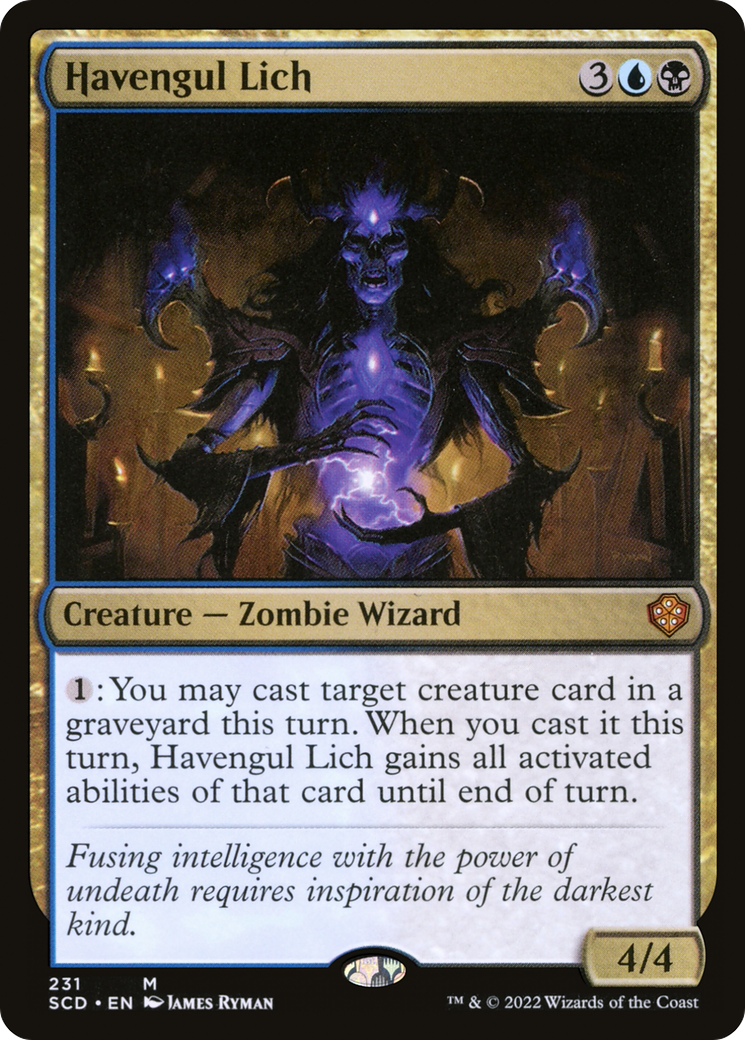 Liche de Havengul [Decks de Commandant pour débutants]