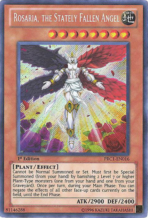 Rosaria, l'Ange déchu majestueux [PRC1-FR016] Secret Rare