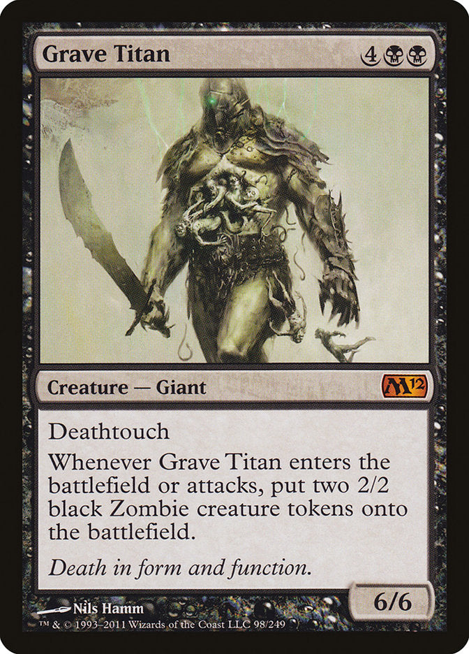 Titan de la tombe [Magic 2012]