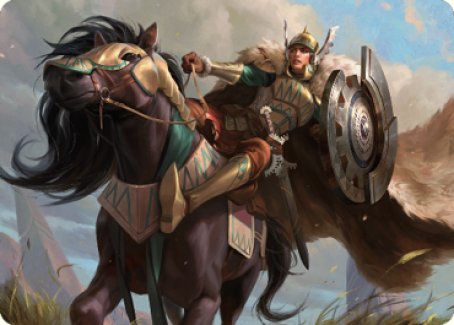 Chevalier de la lumière de l'aube, carte artistique [Série artistique de Dominaria uni]