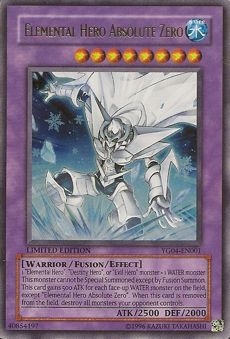 HÉROS Élémentaire Absolute Zero [YG04-FR001] Ultra Rare
