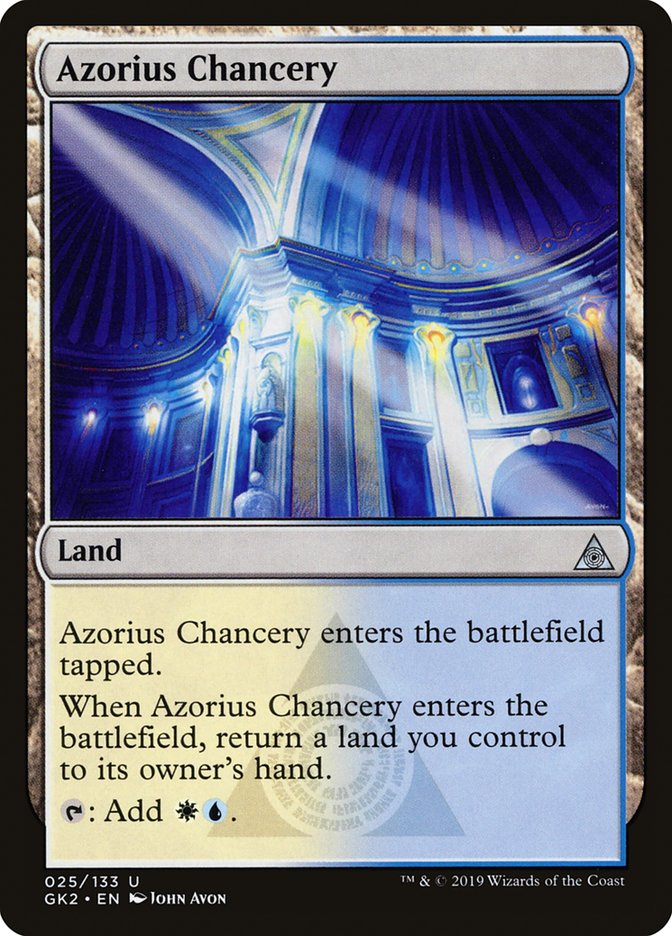 Chancellerie d'Azorius [Kit de guilde Allégeance de Ravnica]