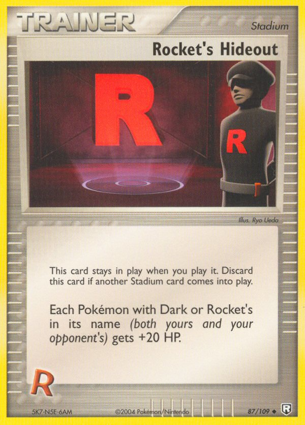 Repaire de la Team Rocket (87/109) [EX: Retour de la Team Rocket]