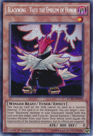 Blackwing - Vayu, el Emblema del Honor [LC5D-EN118] Rara Secreta
