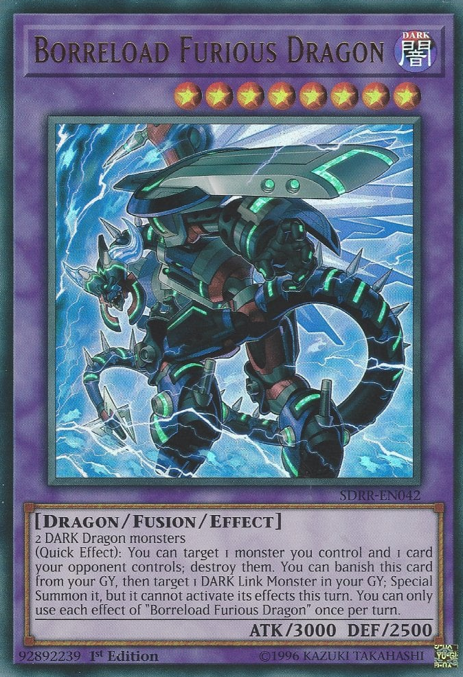 Dragón Furioso Borrecarga [SDRR-EN042] Ultra Rara