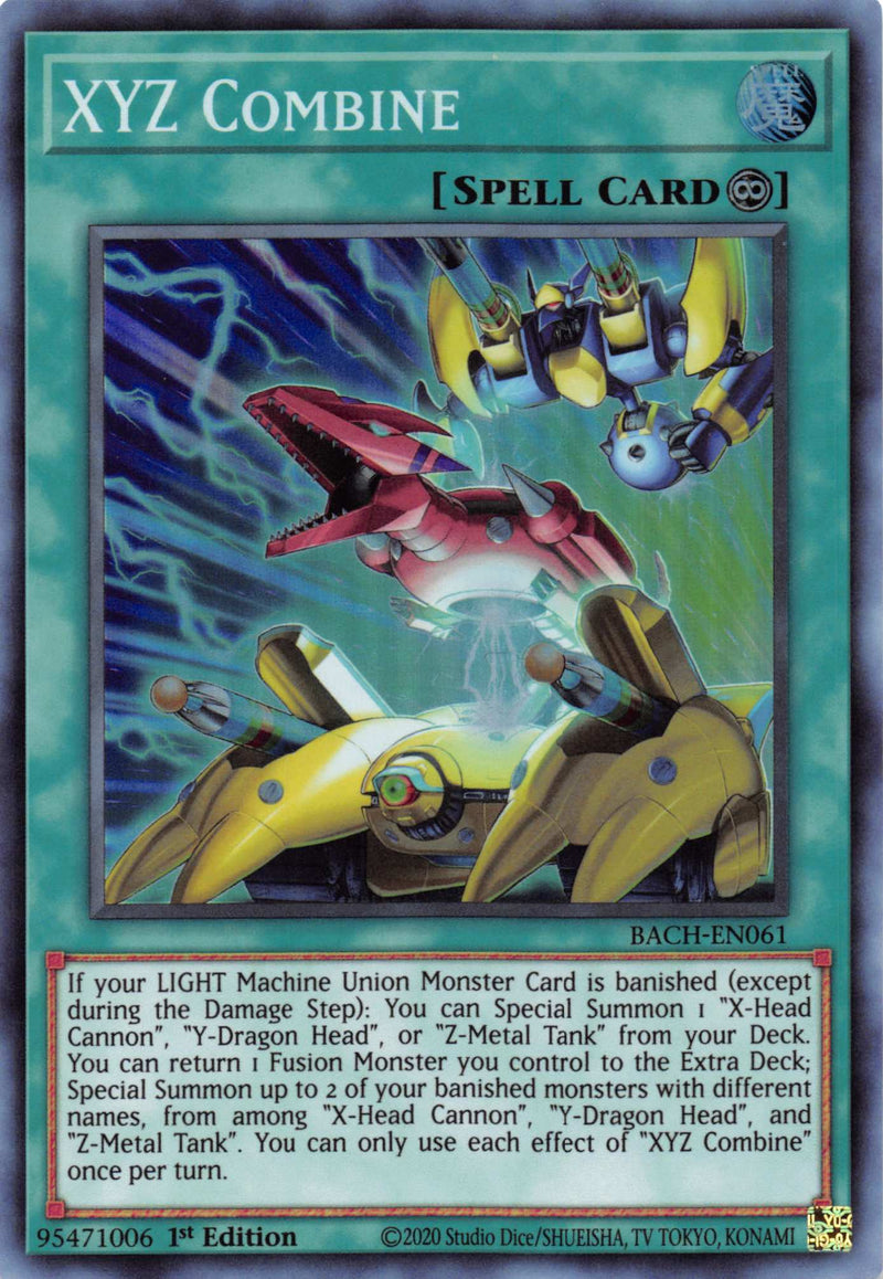 Fusion XYZ [BACH-EN061] Super Rare