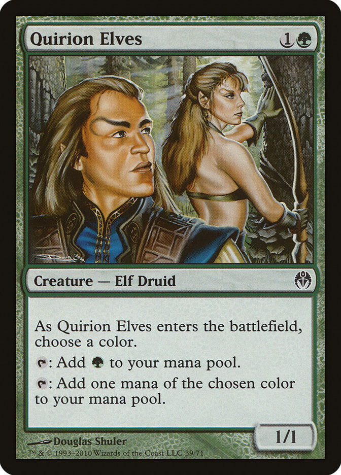 Elfes quirionais [Decks de duel : Phyrexia contre la Coalition]