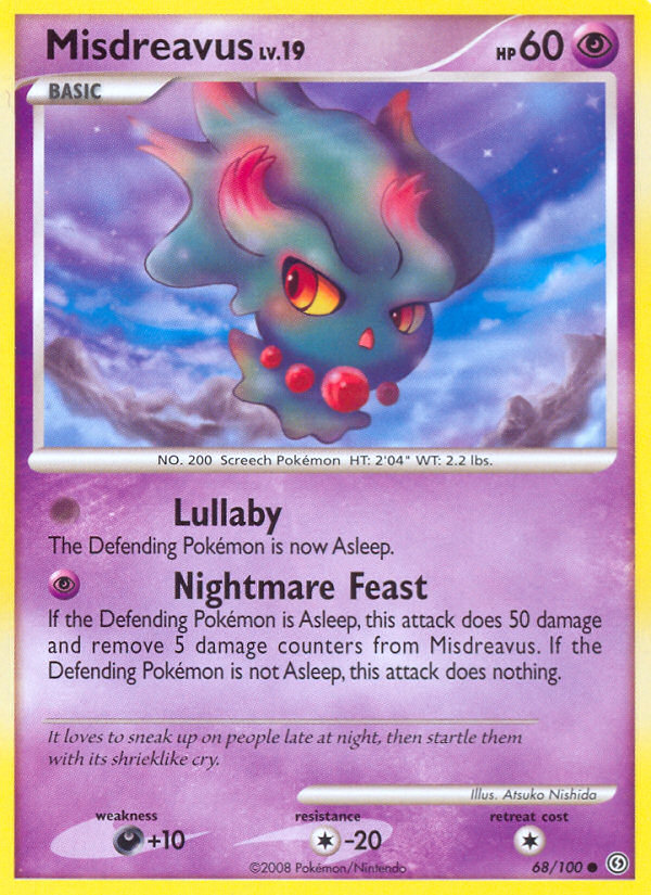Misdreavus (68/100) [Diamante & Perla: Frente Tormenta]