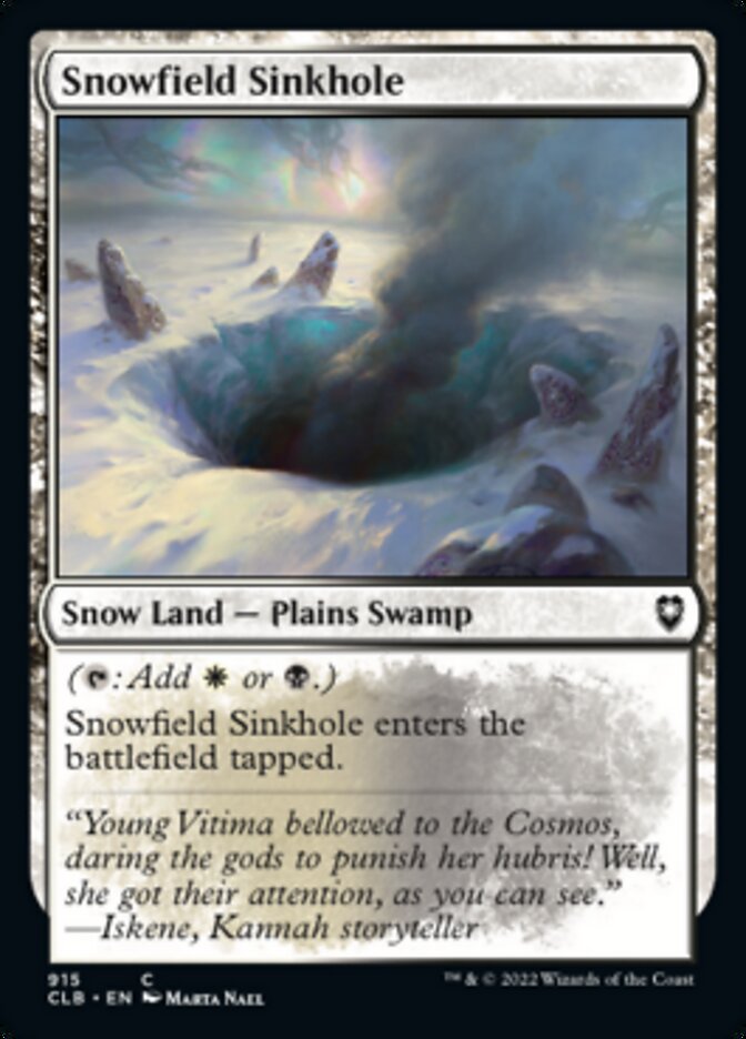 Sumidero del campo nevado [Commander Legends: Battle for Baldur's Gate]