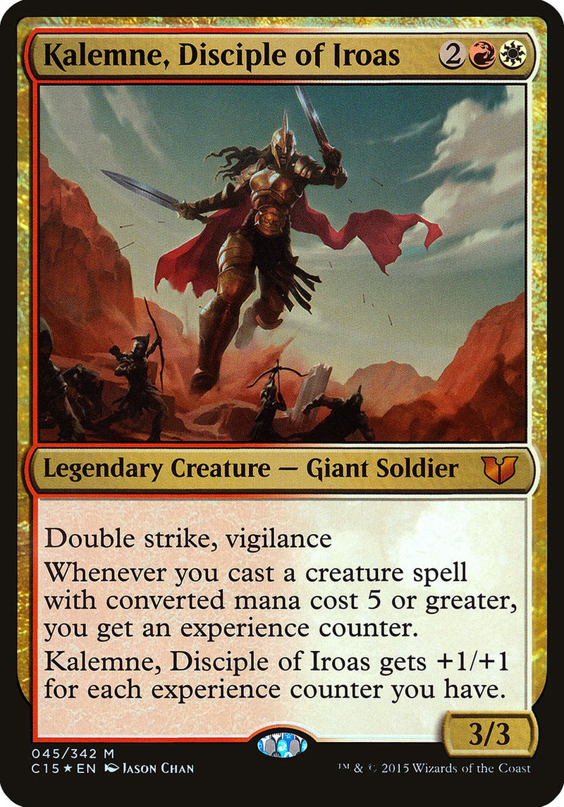 Kalemne, Discípula de Iroas (Oversized) [Commander 2015 Oversized]