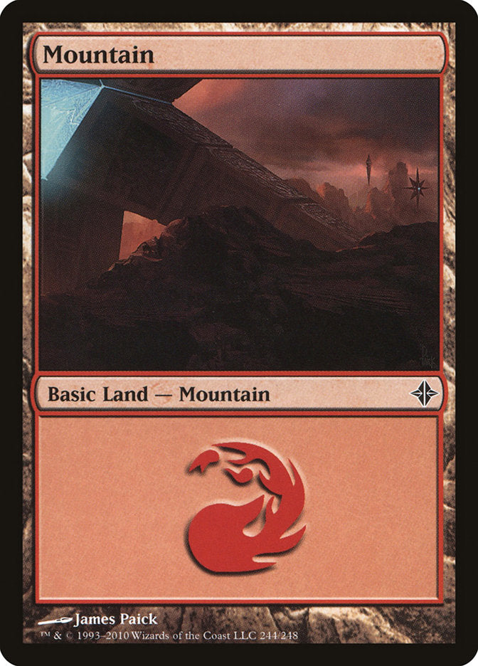 Montaña (244) [Ascenso de los Eldrazi]