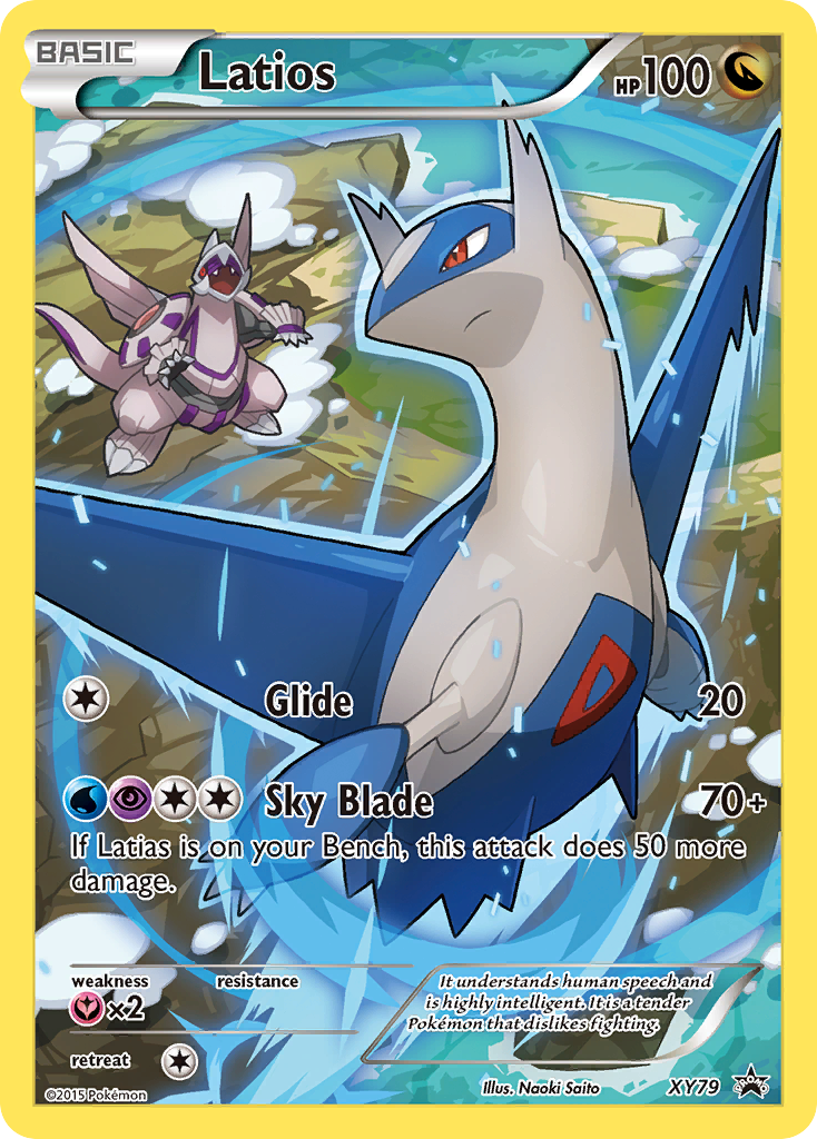 Latios (XY79) (Carte promo alternative) [XY: Promo Black Star]