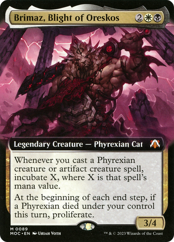 Brimaz, azote de Oreskos (arte extendido) [Commander de Marcha de la Máquina]