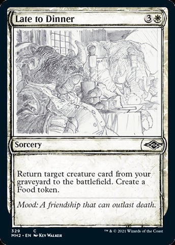 Llegada Tarde a Cenar (Boceto) [Modern Horizons 2]