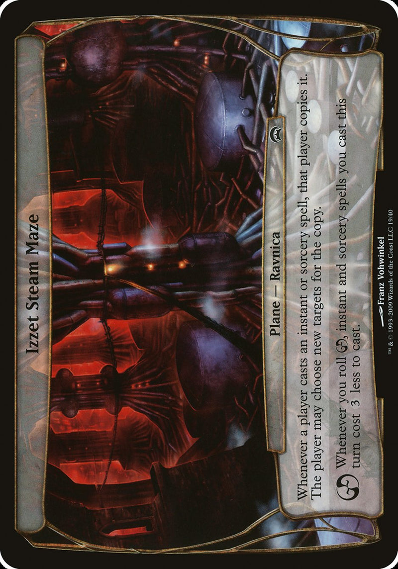 Labyrinthe à vapeur d'Izzet (Plans) [Plans Planechase]