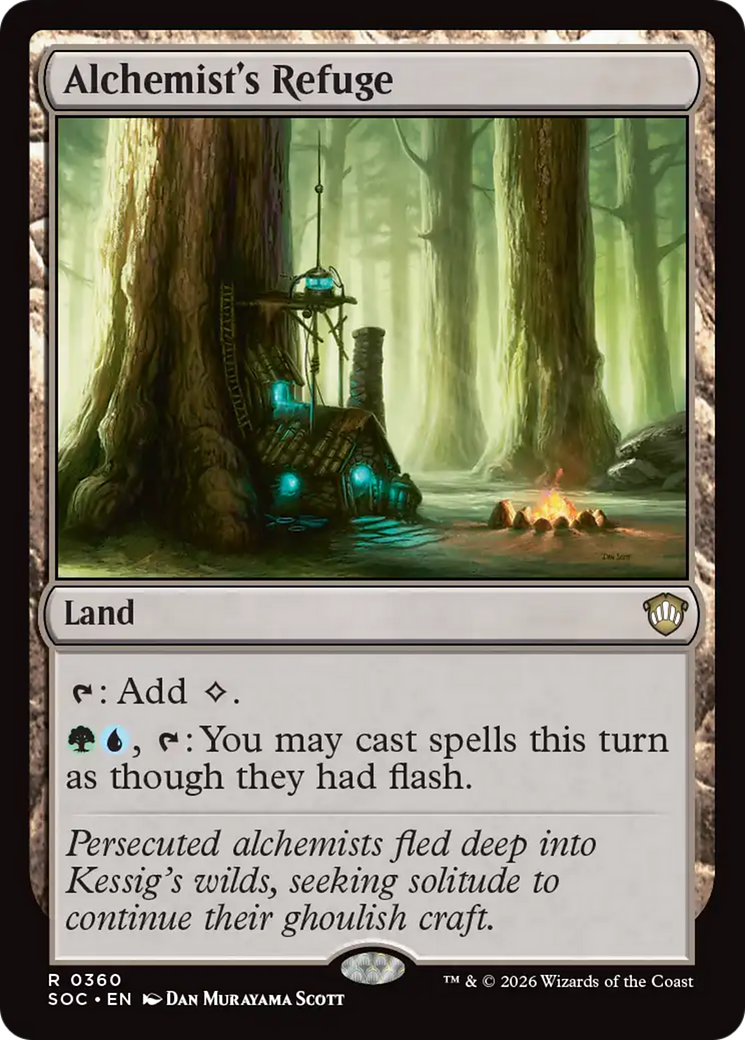 Refugio del Alquimista [Commander: Secretos de Strixhaven]