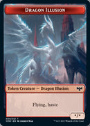 Jeton Illusion de dragon [Innistrad: Vœu de sang Jetons]