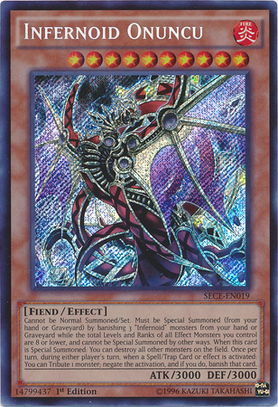 Infernoid Onuncu [SECE-FR019] Secret Rare