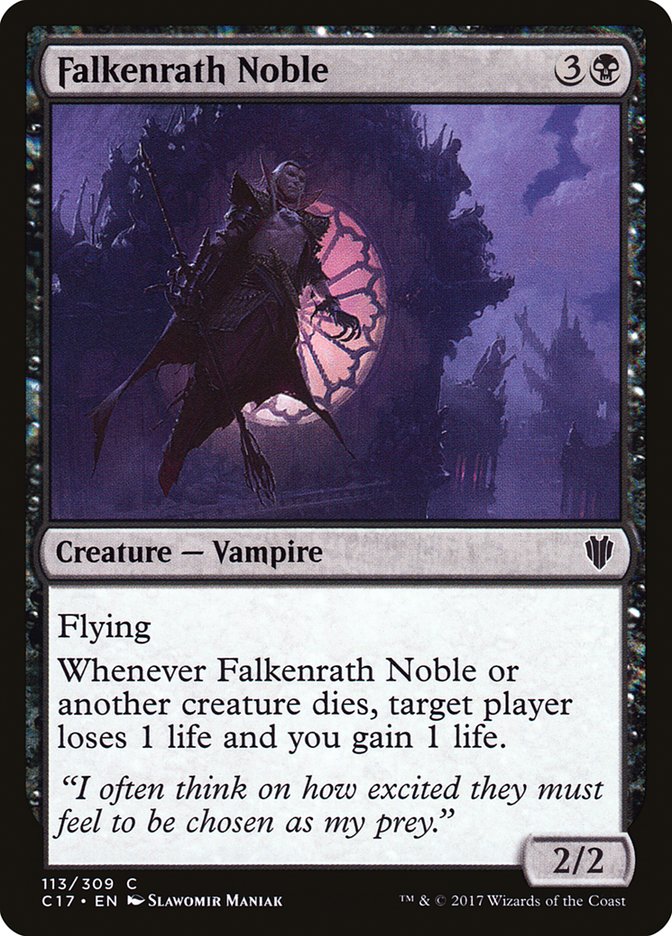 Noble de Falkenrath [Commander 2017]
