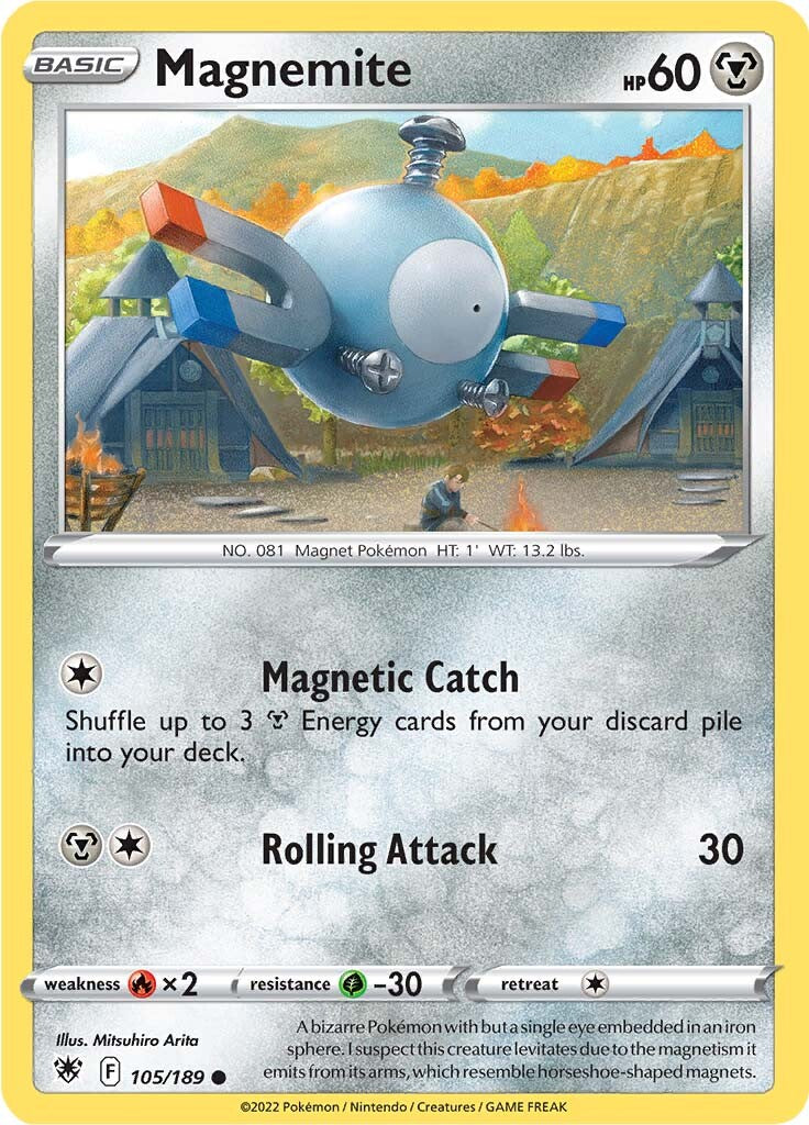 Magnemite (105/189) [Espada y Escudo: Radiante Aural]
