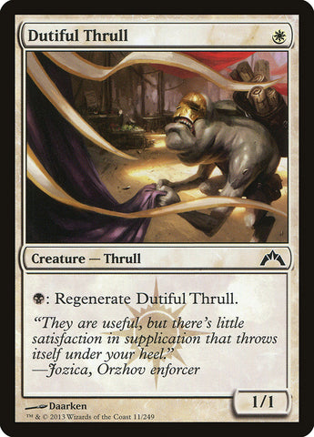 Serviteur dévoué [Retour sur Ravnica]