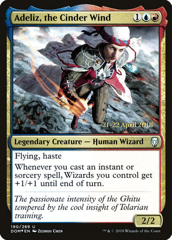Adeliz, la Brise de Cendre [Dominaria Prerelease Promos]