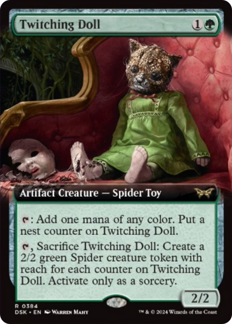 Poupée tressautante (Extended Art) [Hantise de Sombrelande : Maison de l'horreur]