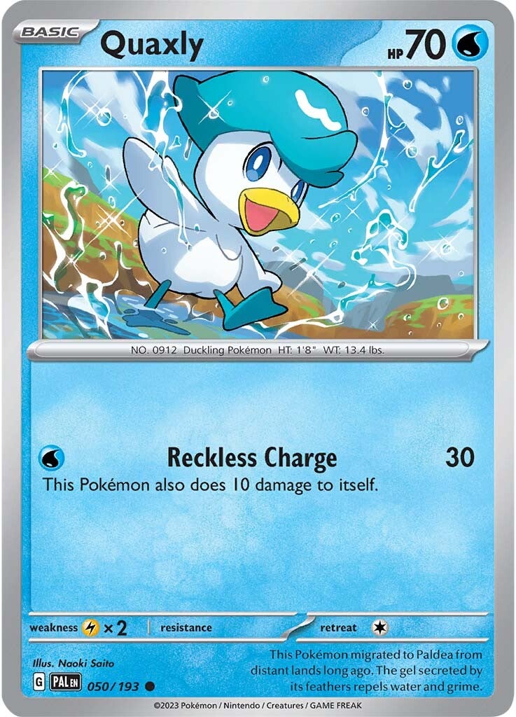 Quaxly (050/193) [Escarlata y Púrpura: Evolución en Paldea]