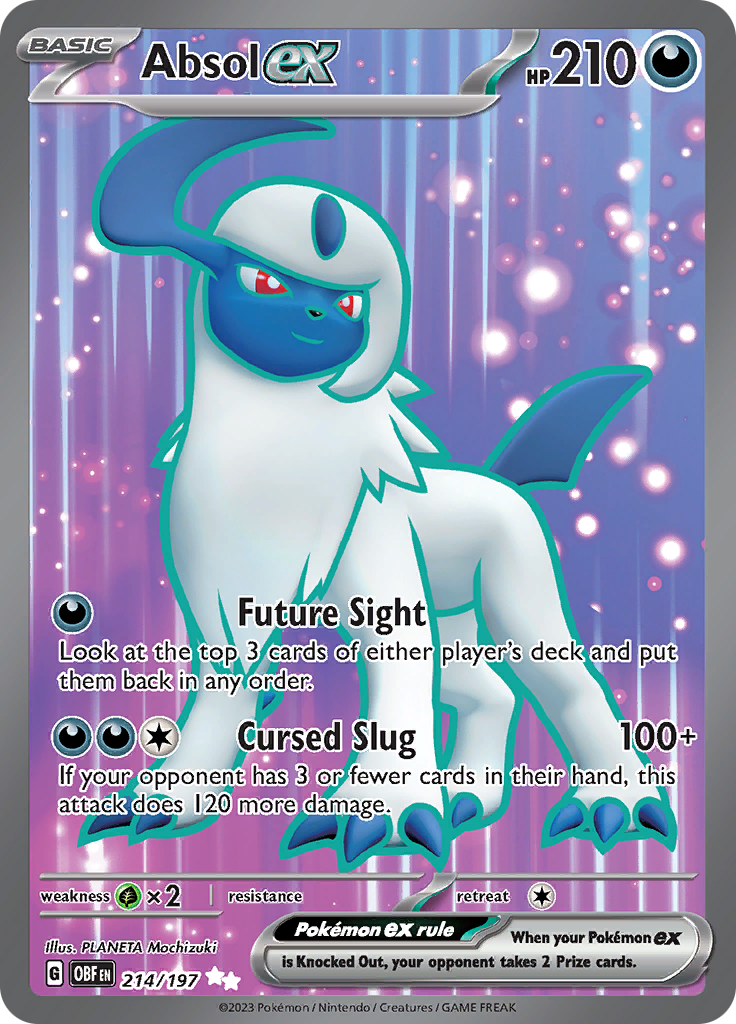 Absol ex (214/197) [Escarlata y Púrpura: Llamas Obsidianas]