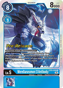 WereGarurumon (Anticuerpo X) [BT9-028] [Promos de pre-lanzamiento de X Record]