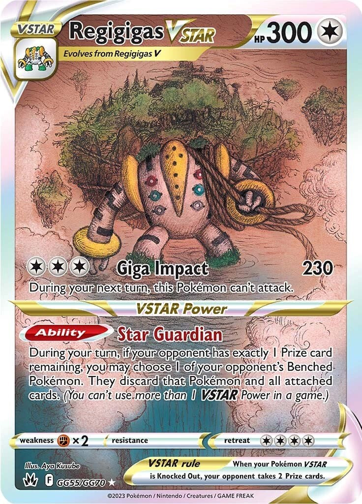 Regigigas V-ASTRO (GG55/GG70) [Espada y Escudo: Cenit Supremos]