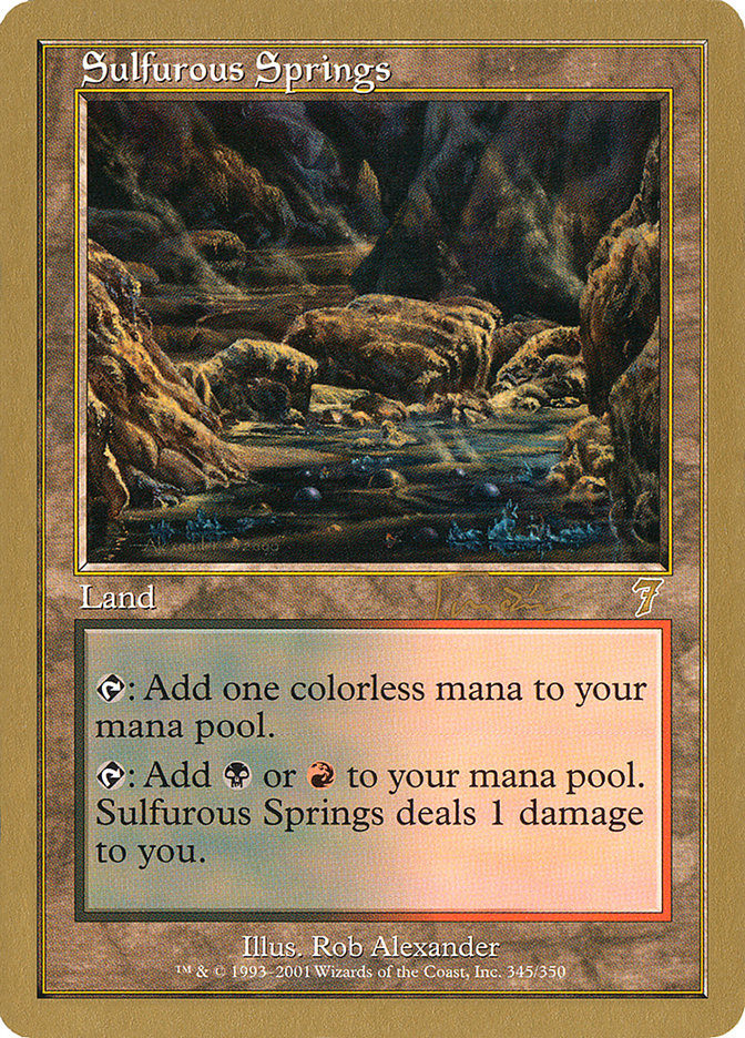Source sulfurique (Jan Tomcani) [Decks des Championnats du Monde 2001]