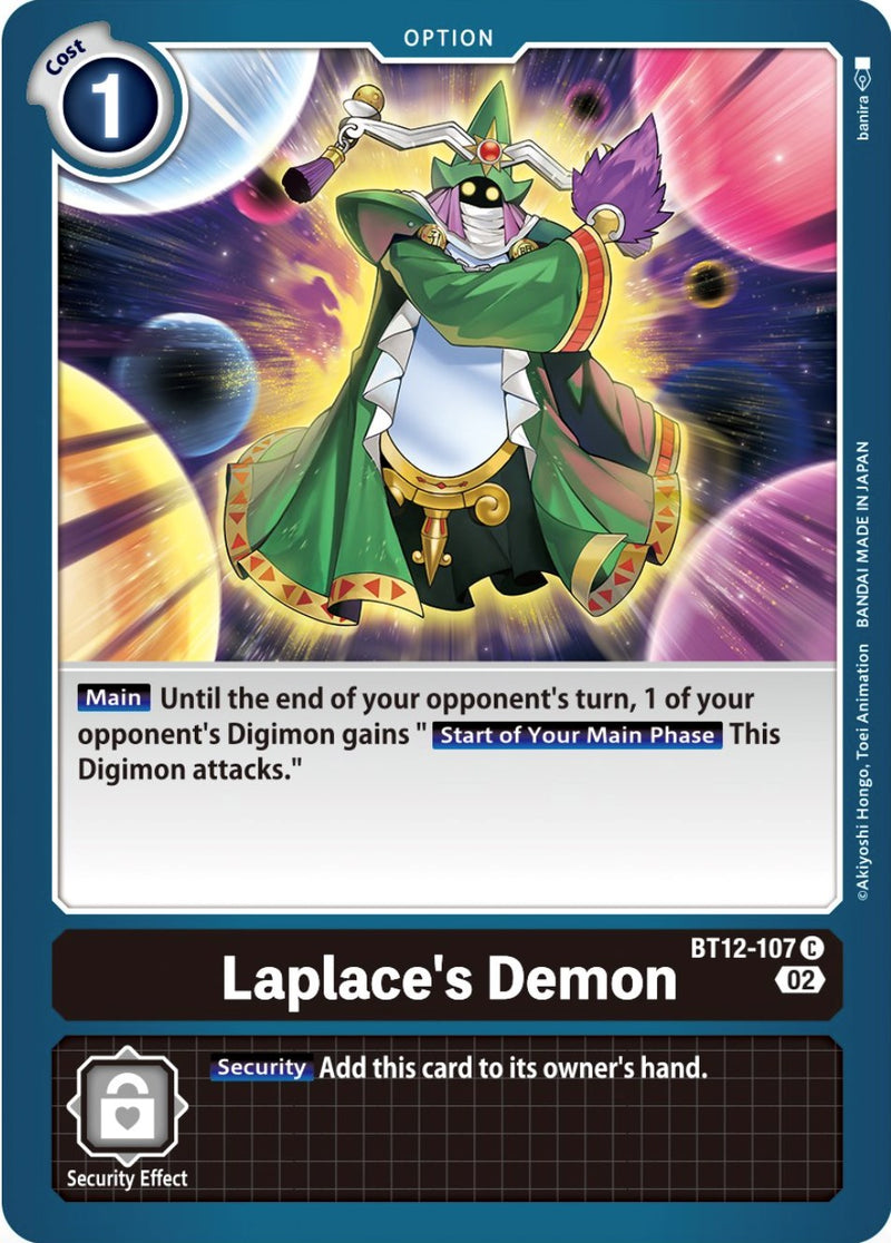Demonio de Laplace [BT12-107] [A través del tiempo]