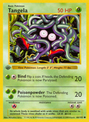 Tangela (66/102) (Sin sombra) [Primera edición de set básico]