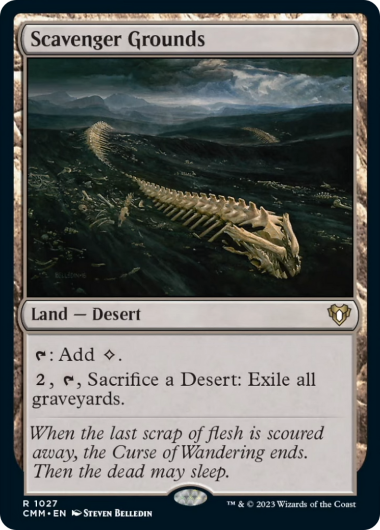 Terres des charognards [Commander Masters]