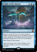 Final de la revelación (lámina con relieve ondulado) [Commander de Modern Horizons 3]