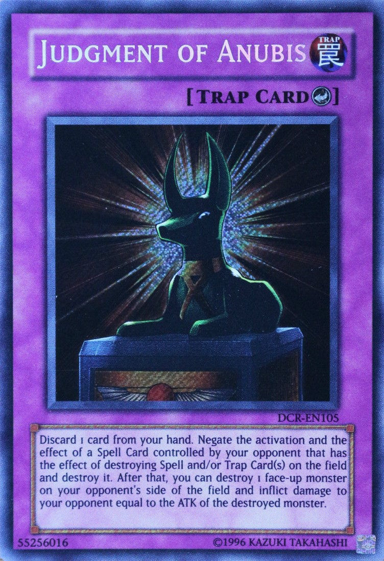 Jugement d'Anubis [DCR-FR105] Secret Rare