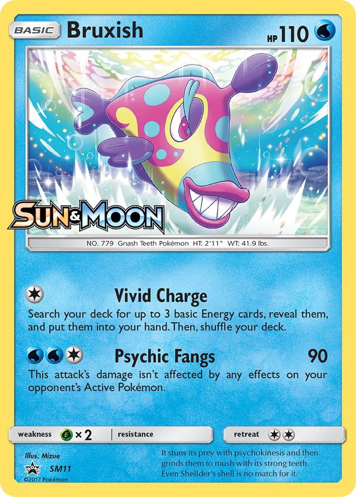 Bruxish (SL11) [Soleil et Lune : Cartes promo Étoiles noires]
