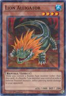 Lion Alligator [BP03-FR089] Shatterfoil Rare