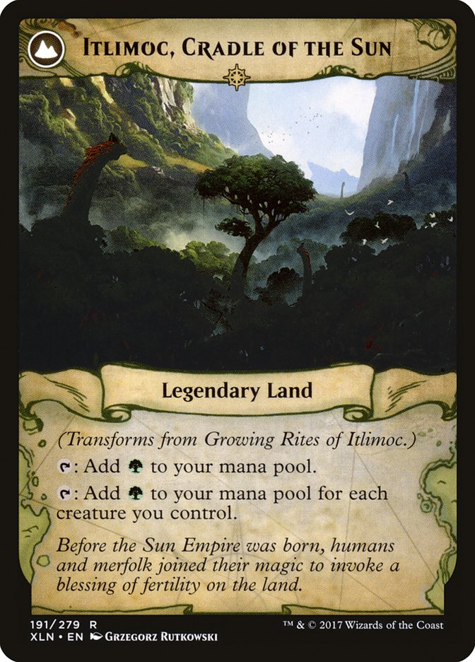 Rituels de croissance d'Itlimoc // Itlimoc, berceau du soleil [Ixalan]