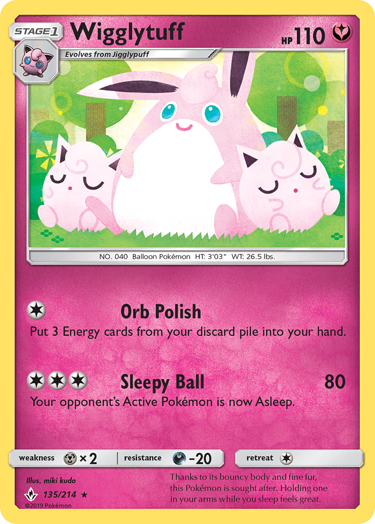 Wigglytuff (135/214) [Sol y Luna: Lazos Indestructibles]