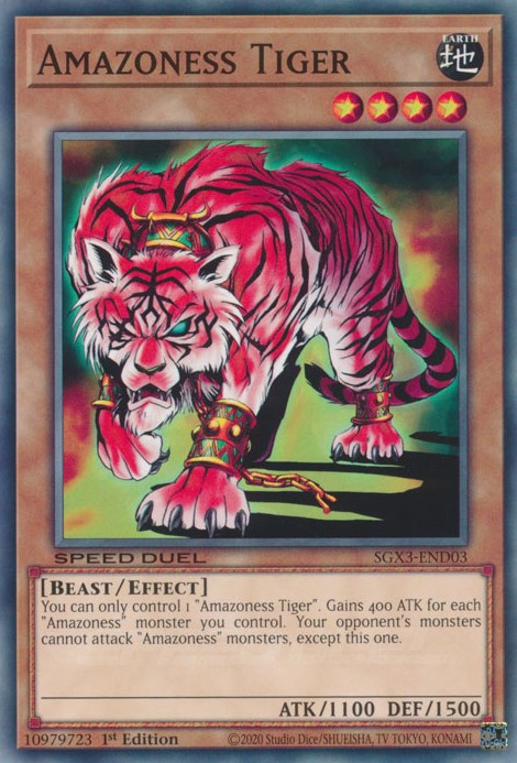 Tigresa Amazona [SGX3-END03] Común