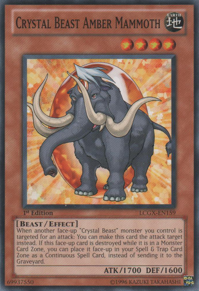 Bestia Cristales Mamut Ámbar [LCGX-EN159] Común