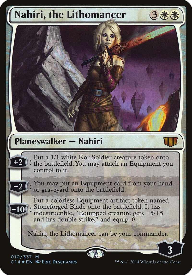 Nahiri, la litomante (Extragrande) [Commander 2014 Extragrande]