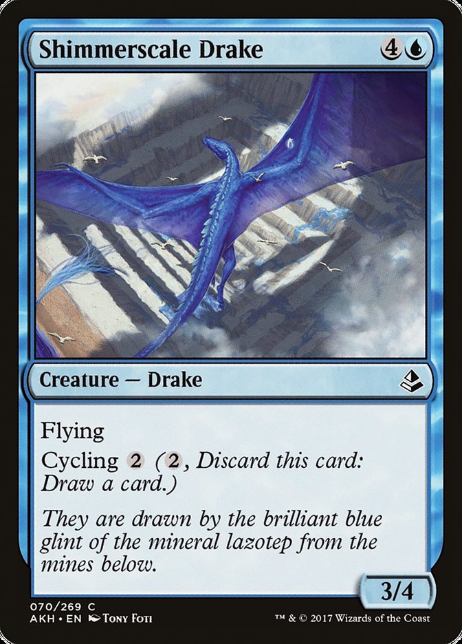 Dragon écaille-chatoyante [Amonkhet]